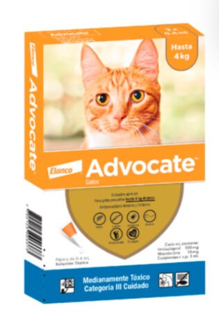 Advocate Pipeta Gatos Peque  os Hasta 4 Kg