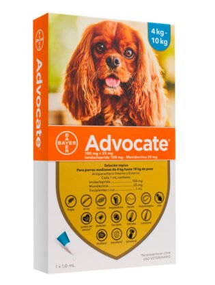 Advocate Perros De 4 Hasta 10 Kg