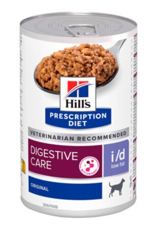 Hills Prescription Diet I-D Digestive Care Low Fat Lata Dog