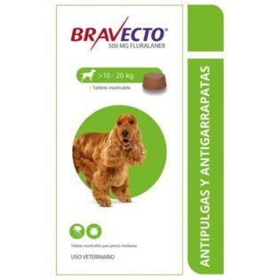 Bravecto Perros De 10 Hasta 20 Kg