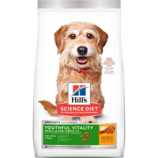 Hills Science Diet Youthful Vitality Small And mini adult 7 More Chicken More Rice