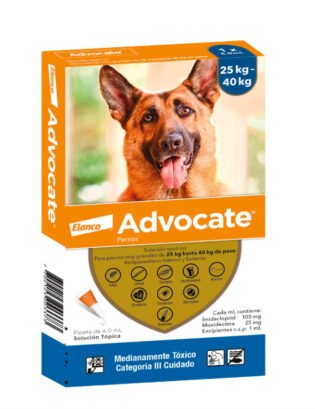 Advocate Perros De 25 Hasta 40 Kg