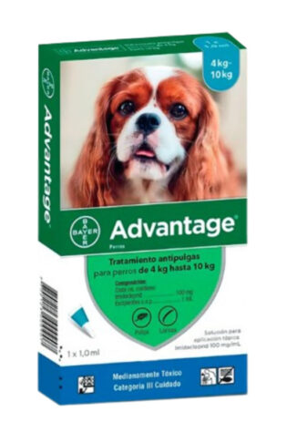 Advantage Pipeta Perros De 4 Hasta 10 Kg