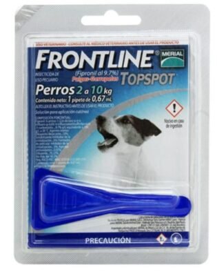 Frontline Pipeta 0 67 Ml Hasta 10 Kg  0 67 Ml