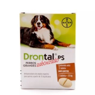 Drontal Ps Para Perros Grandes Tabletas