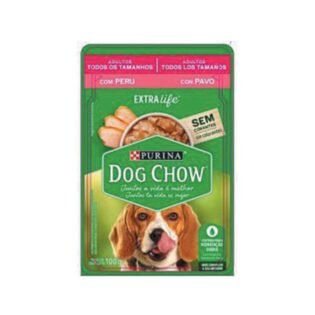 Dog Chow Todos Los Tama  os Con Pavo Humedo