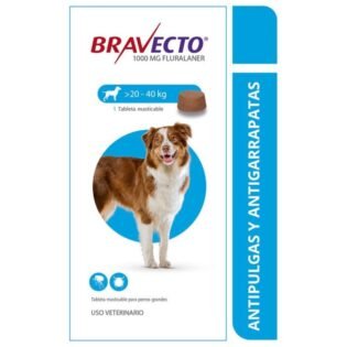 Bravecto Perros De 20 Hasta 40 Kg