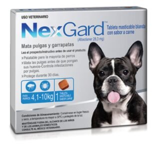 Nexgard M - 4 A 10 Kg - 28 3 Mg