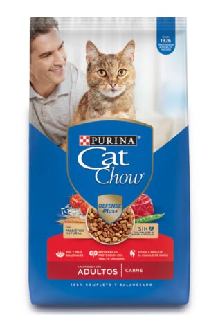 Cat Chow  Adultos Activos Carne